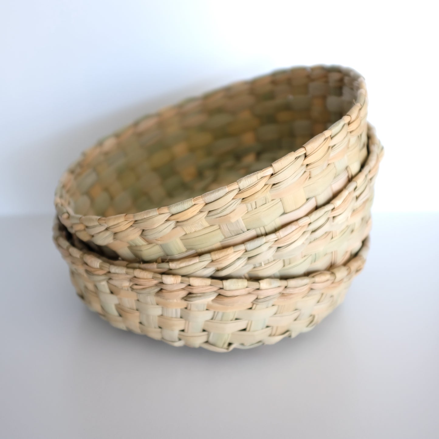 Large Palm Leaf Basket