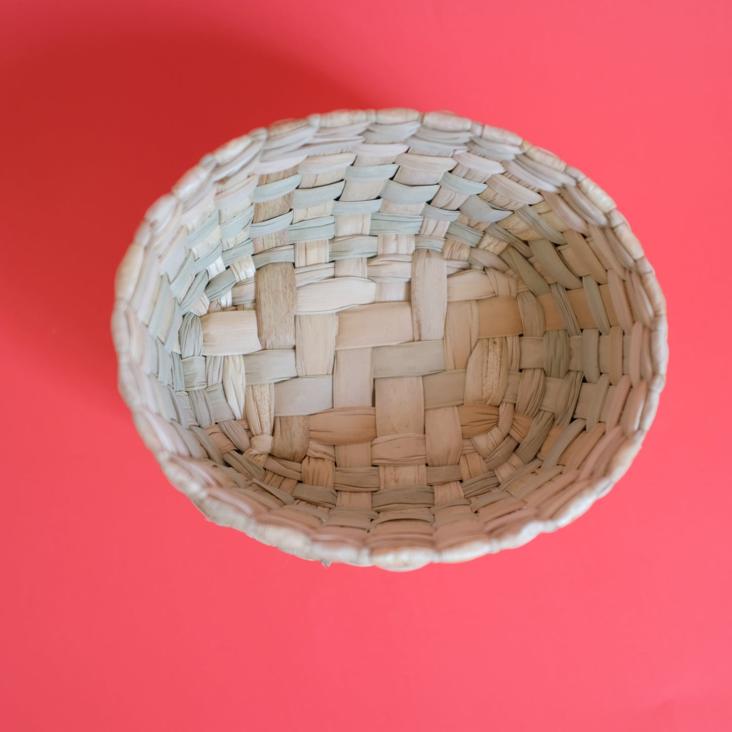 Oval Palm Leaf Basket