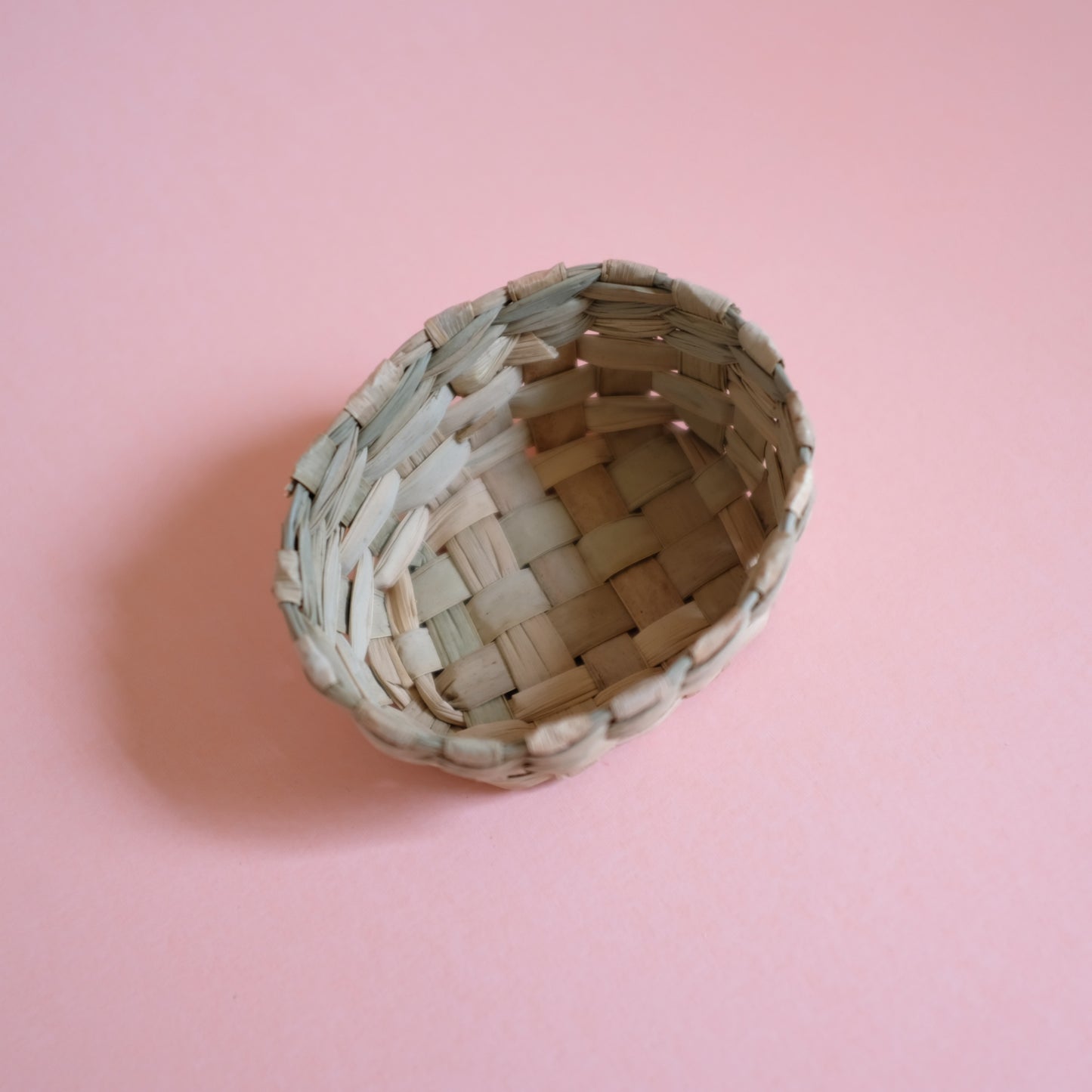 Mini Palm Leaf Basket